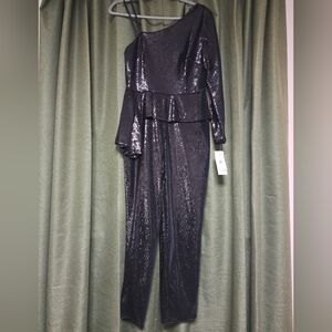 Aidan Mattox Sequin Romper